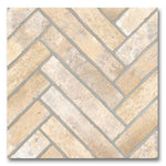 13x13 Sestino Crema Matte Brick Look Porcelain Tile 13x13 Sestino Crema Matte Brick Look Porcelain Tile - American Tile Depot