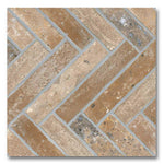 13x13 Sestino Moka Matte Brick Look Porcelain Tile 13x13 Sestino Moka Matte Brick Look Porcelain Tile - American Tile Depot