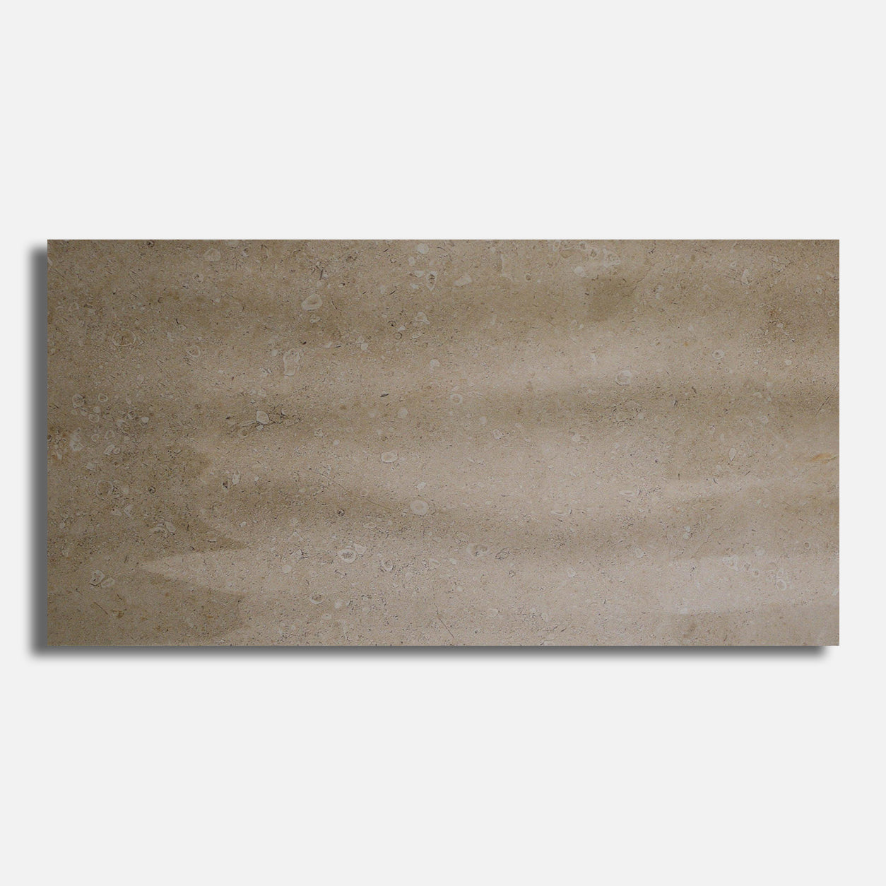 13x24 Royale Crema Relieve Wave Polished Stone Look Ceramic Tile - American Tile Depot