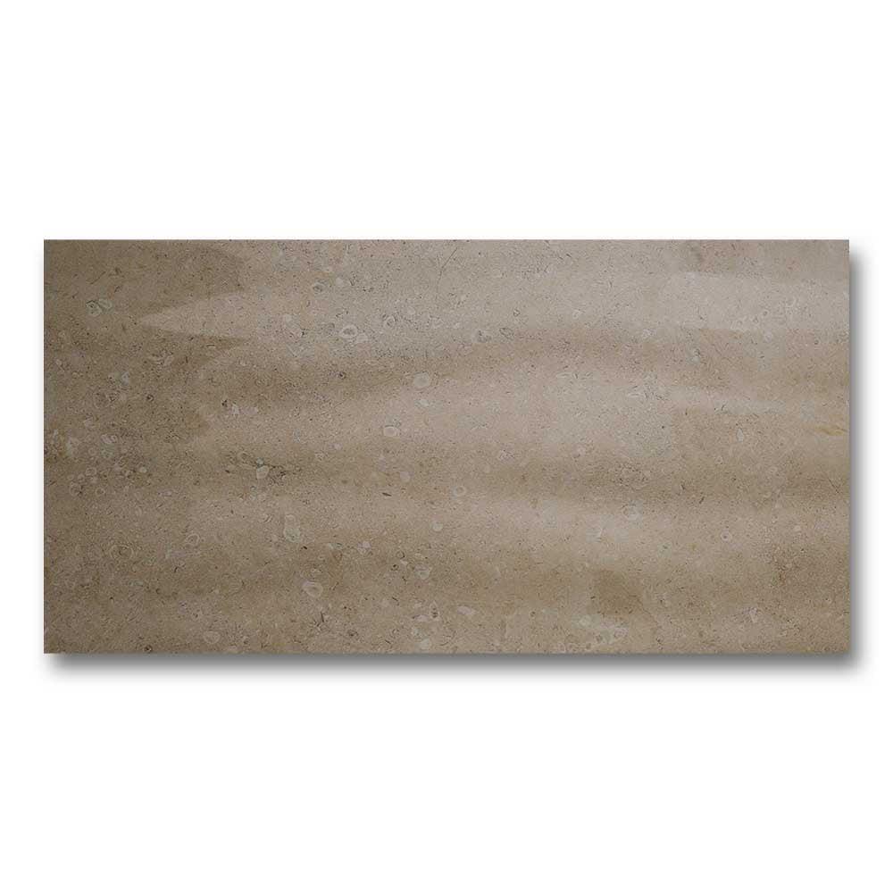 13x35.5 Royale Crema Relieve Wave Polished Stone Look Ceramic Tile 13x35.5 Royale Crema Relieve Wave Polished Stone Look Ceramic Tile - American Tile Depot