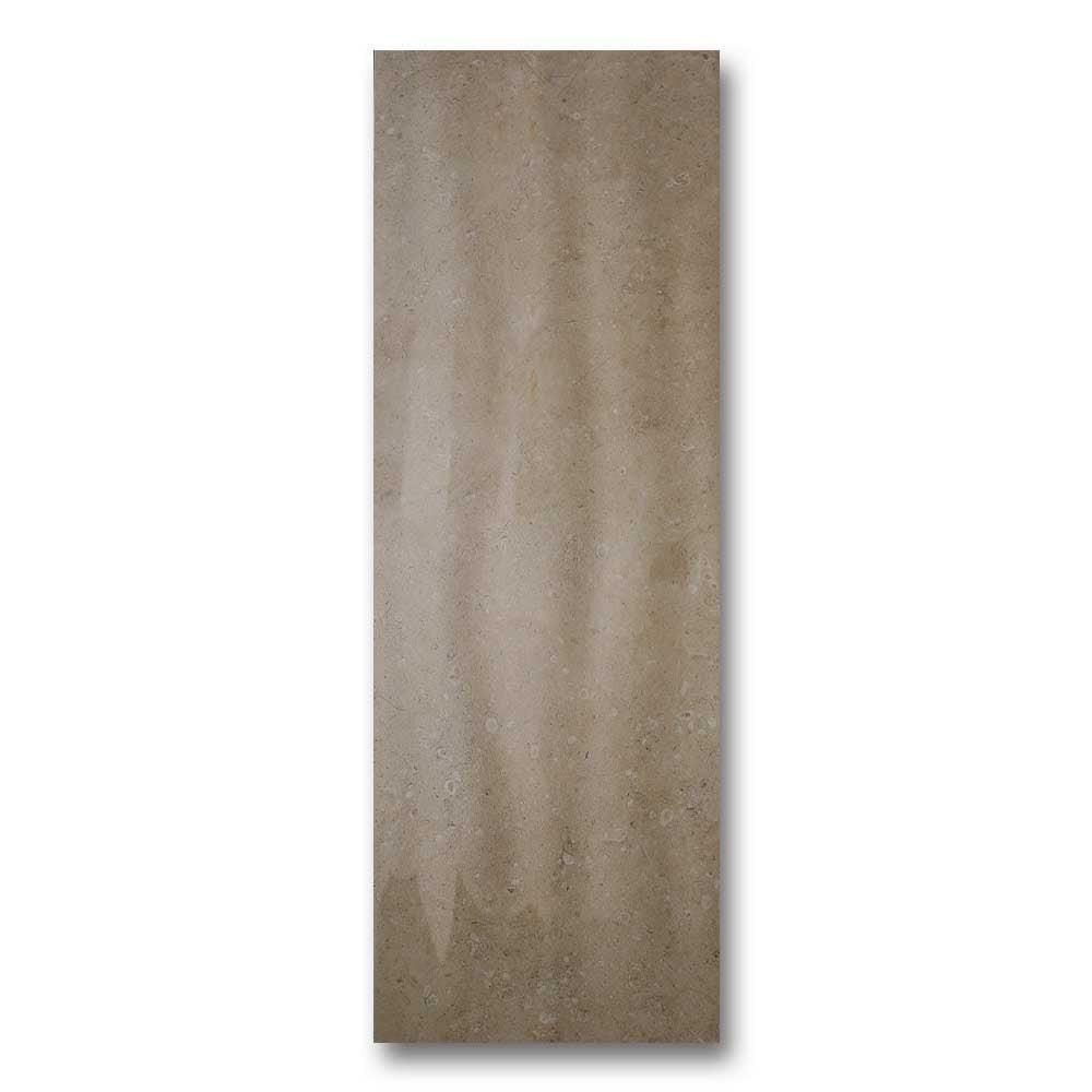 13x35.5 Royale Marfil Relieve Wave Polished Stone Look Ceramic Tile 13x35.5 Royale Marfil Relieve Wave Polished Stone Look Ceramic Tile - American Tile Depot