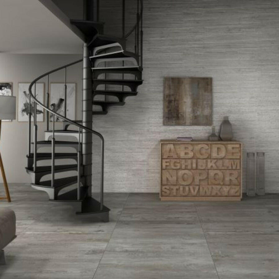 13x36 Trinova Iceberg Matte Stone Look Porcelain Tile 13x36 Trinova Iceberg Matte Stone Look Porcelain Tile - American Tile Depot