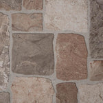 16x16 Castrum Brown Matte Flagstone Look Ceramic Tile - American Tile Depot