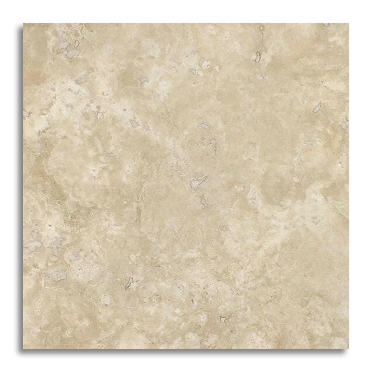 16x16 Durango Cream Travertine Filled & Honed Tile - American Tile Depot