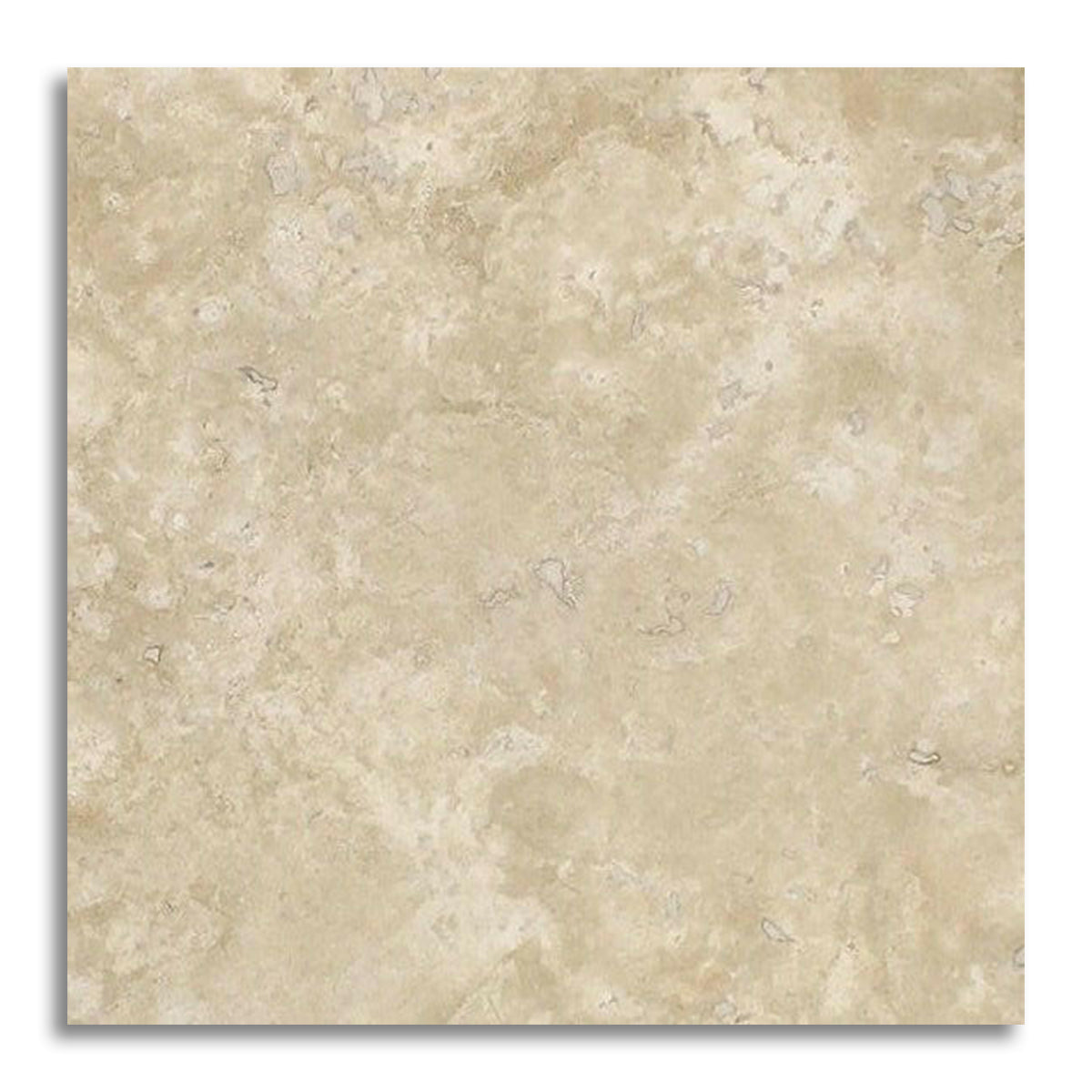 24x24 Durango Cream Travertine Filled & Honed Tile - American Tile Depot