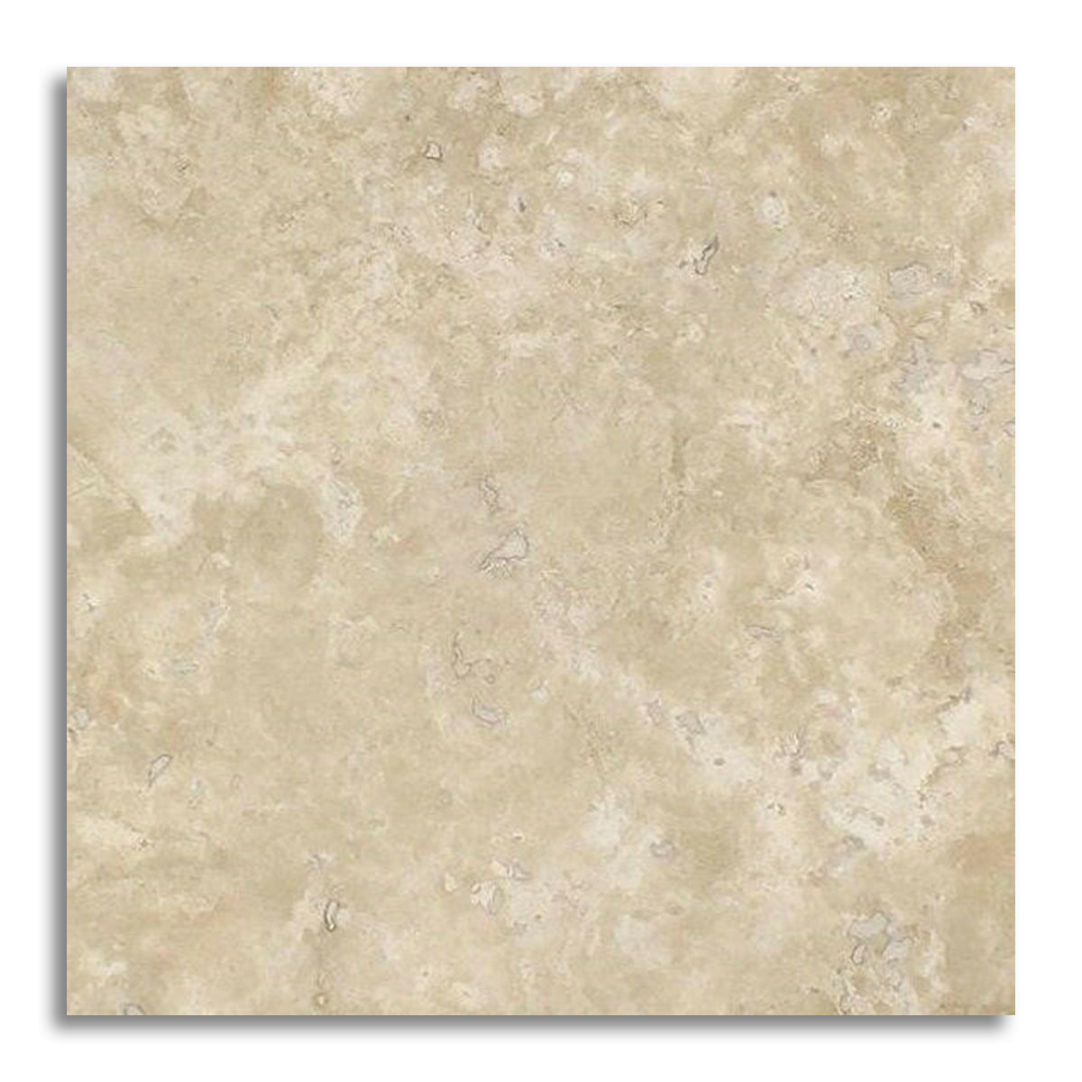 24x24 Durango Cream Travertine Filled & Honed Tile - American Tile Depot
