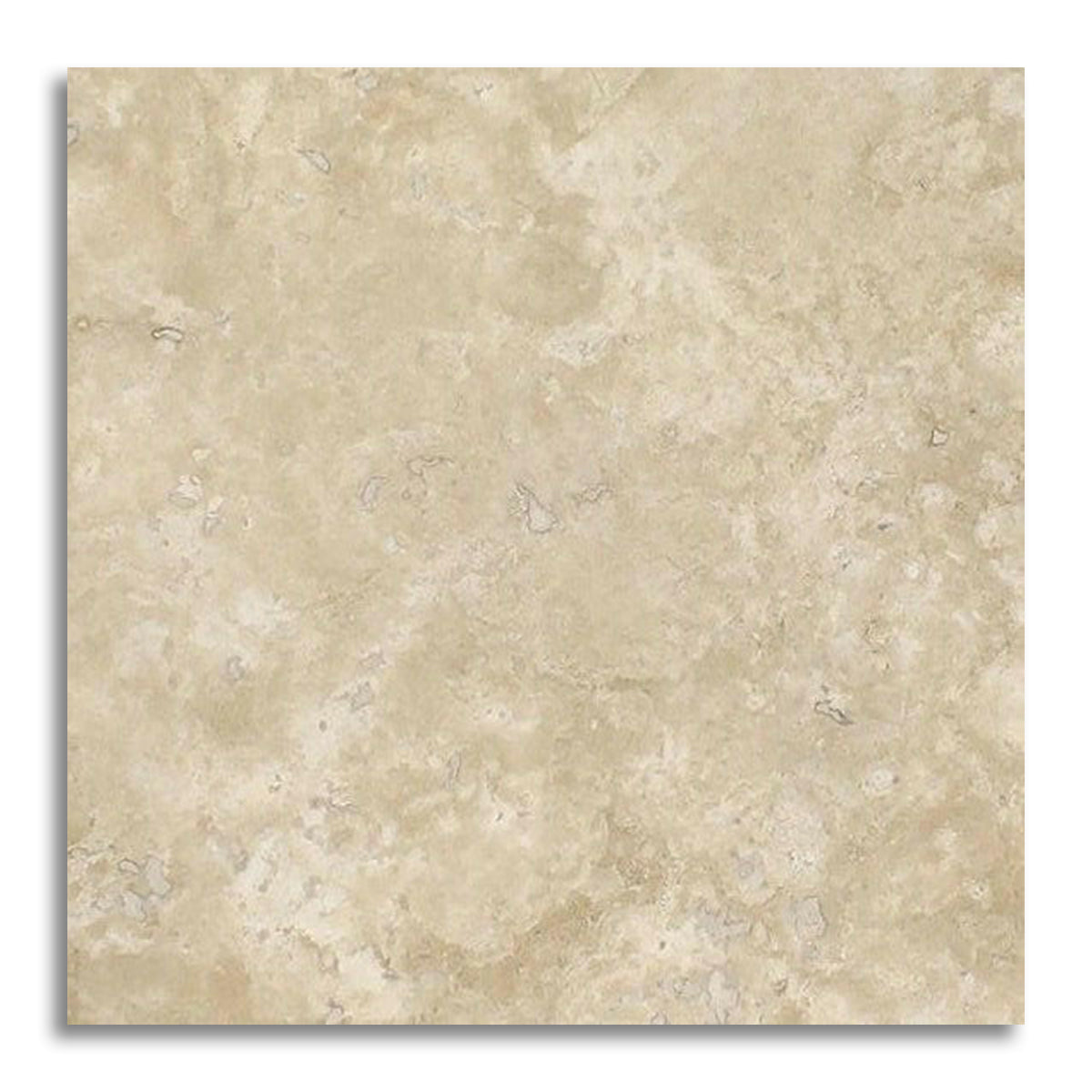 16x16 Durango Cream Travertine Filled & Honed Tile - American Tile Depot