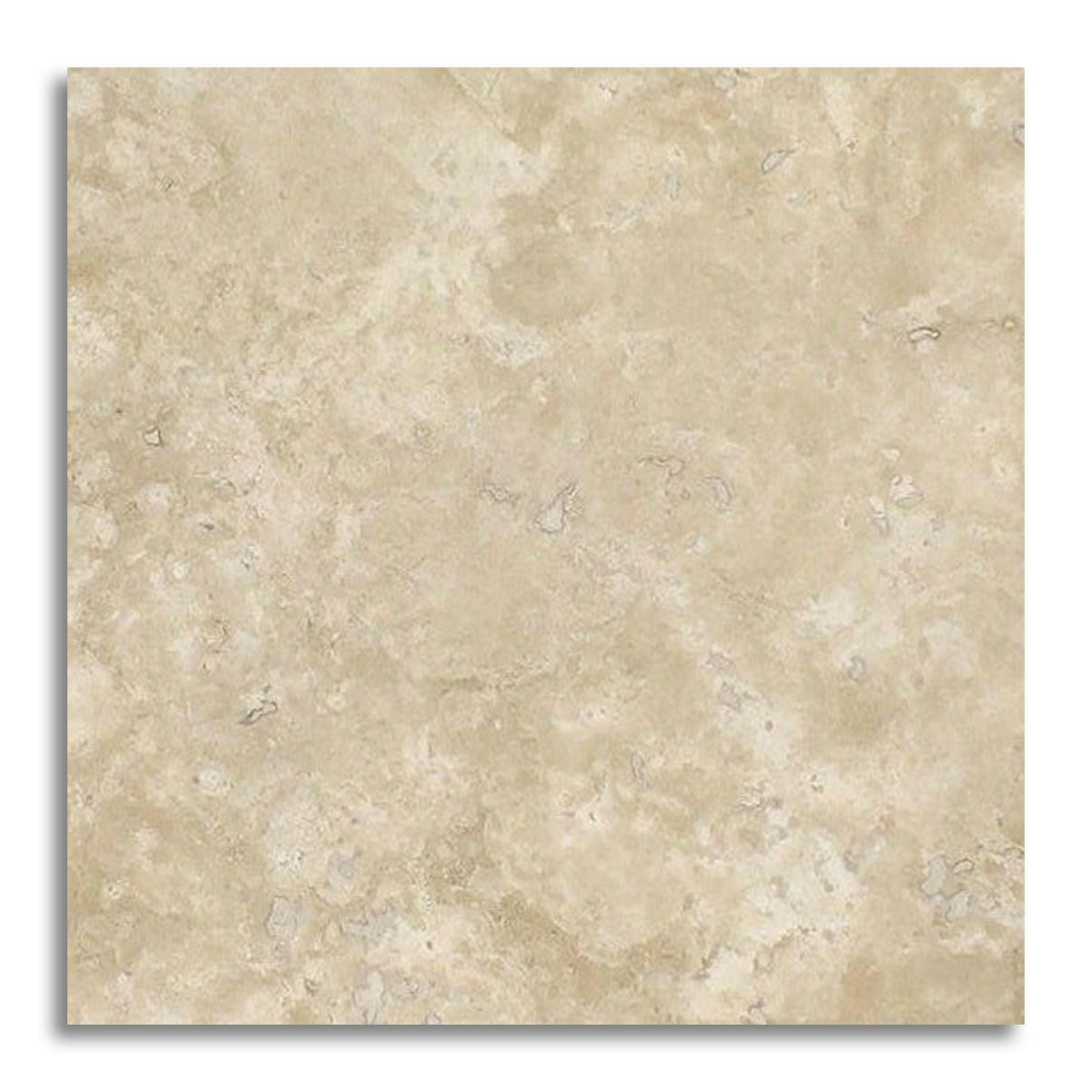 24x24 Durango Cream Travertine Filled & Honed Tile - American Tile Depot