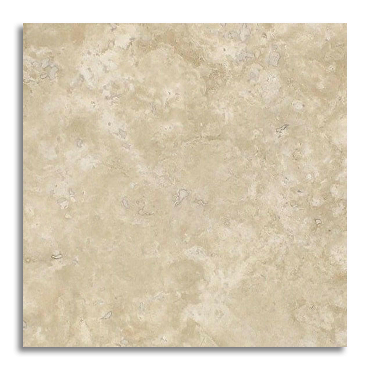16x16 Durango Cream Travertine Filled & Honed Tile - American Tile Depot