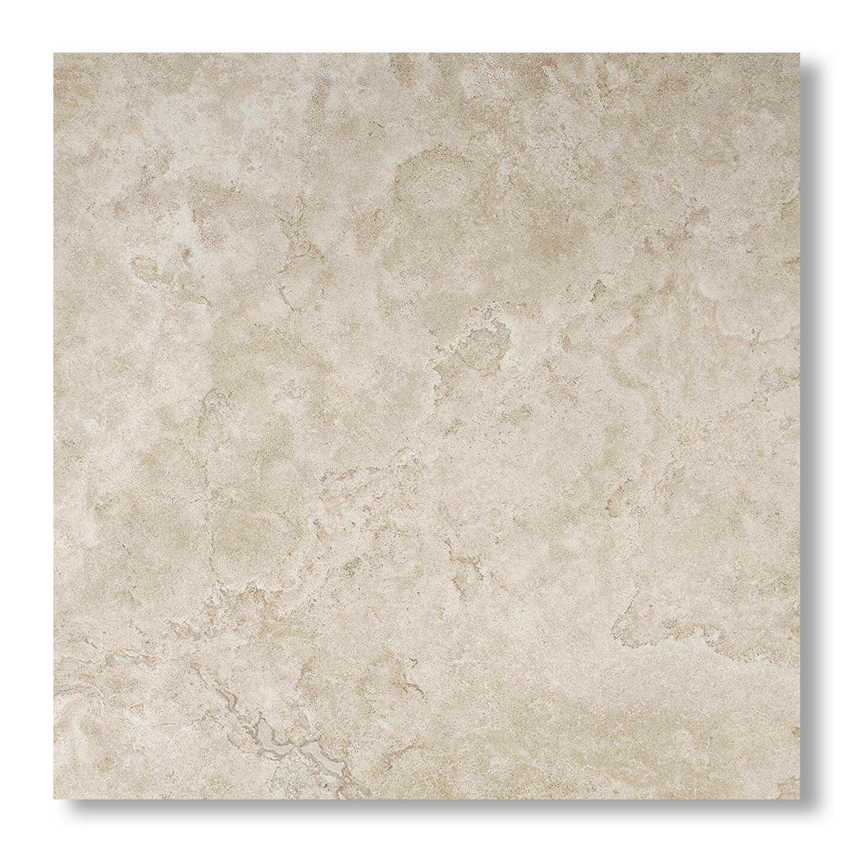 16x16 Durango Cream Travertine Tumbled Tile - American Tile Depot
