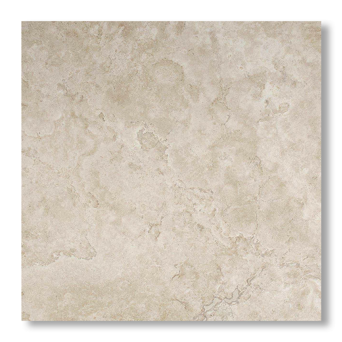 16x16 Durango Cream Travertine Tumbled Tile - American Tile Depot
