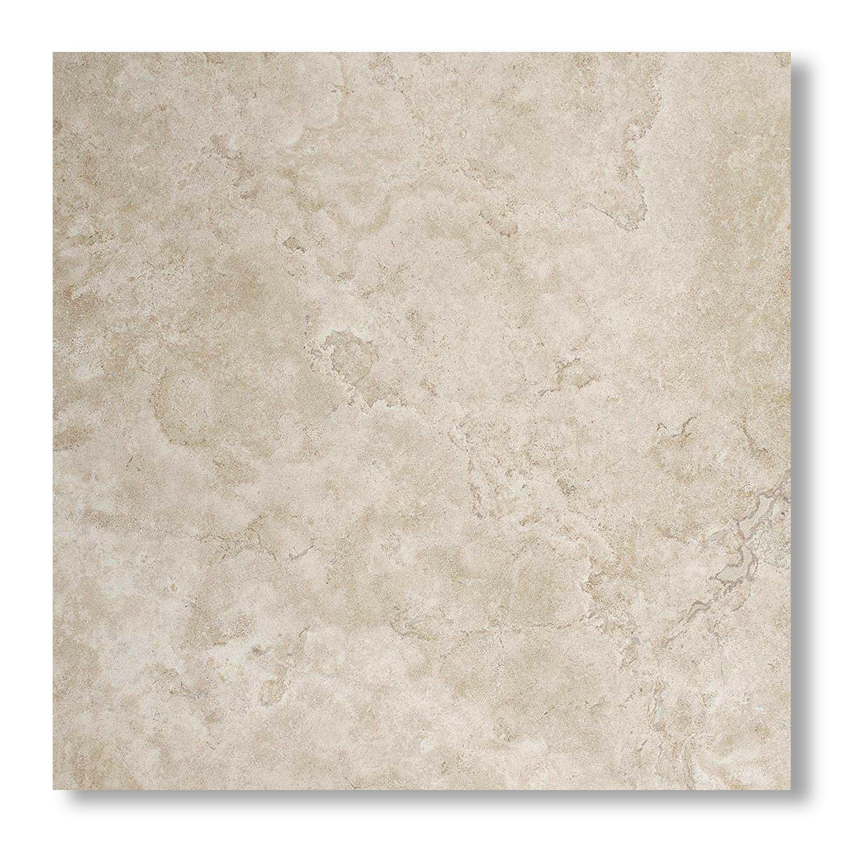 16x16 Durango Cream Travertine Tumbled Tile - American Tile Depot