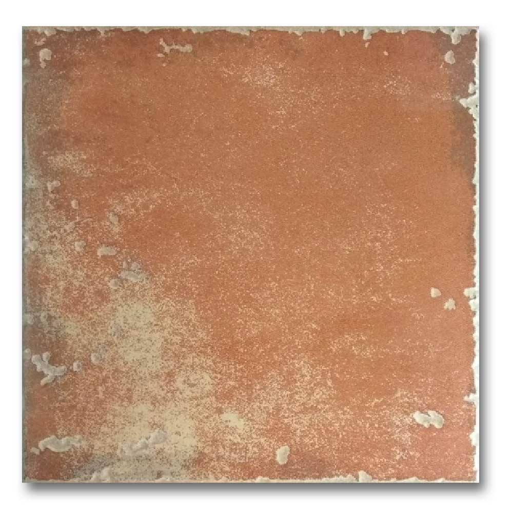 16x16 Epoca Rosso Matte Terracotta Look Ceramic Tile