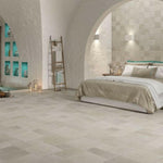 16x16 Venyra Avorio Matte Travertine Look Porcelain Tile 16x16 Venyra Avorio Matte Travertine Look Porcelain Tile - American Tile Depot