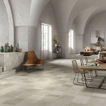 16x16 Venyra Tufo Matte Travertine Look Porcelain Tile 16x16 Venyra Tufo Matte Travertine Look Porcelain Tile - American Tile Depot
