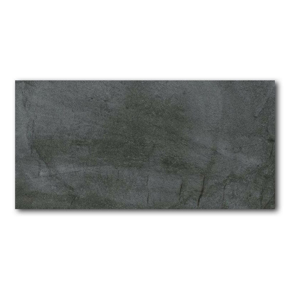 16x32 Ascendra Black Matte Travertine Look Porcelain Tile 16x32 Ascendra Black Matte Travertine Look Porcelain Tile - American Tile Depot