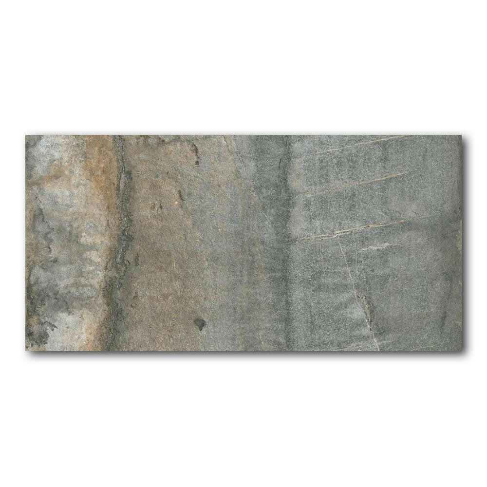 16x32 Ascendra Gray Matte Travertine Look Porcelain Tile 16x32 Ascendra Gray Matte Travertine Look Porcelain Tile - American Tile Depot