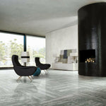 16x32 Vorix Grey Matte Travertine Look Porcelain Tile 16x32 Vorix Grey Matte Travertine Look Porcelain Tile - American Tile Depot