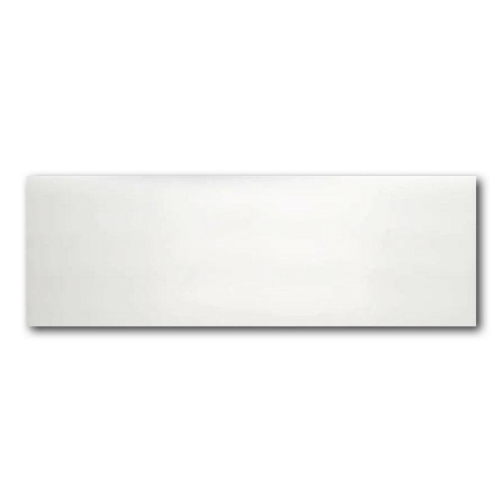 16x48 Austral Blanco Glossy Solid White Ceramic Wall Tile 16x48 Austral Blanco Glossy Solid White Ceramic Wall Tile - American Tile Depot
