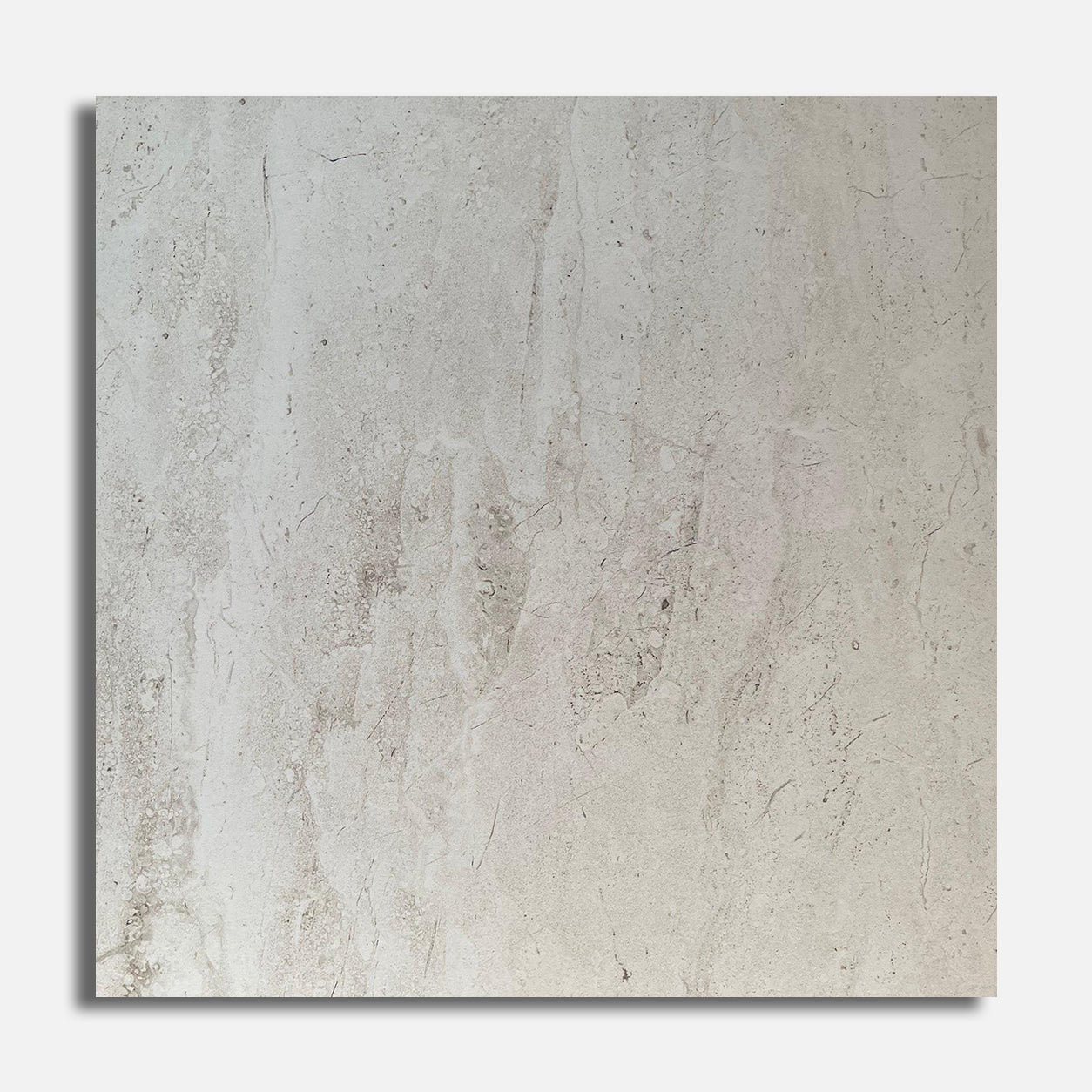 17x17 Solstica Blanco Matte Stone Look Ceramic Tile - American Tile Depot