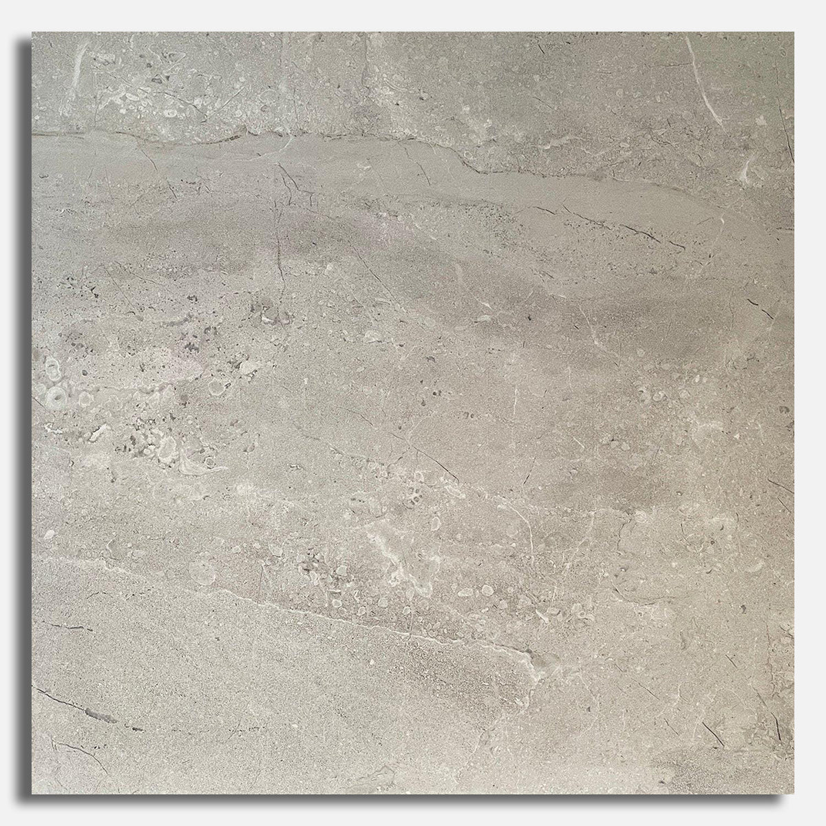 17x17 Solstica Gris Matte Stone Look Color Ceramic Tile - American Tile Depot