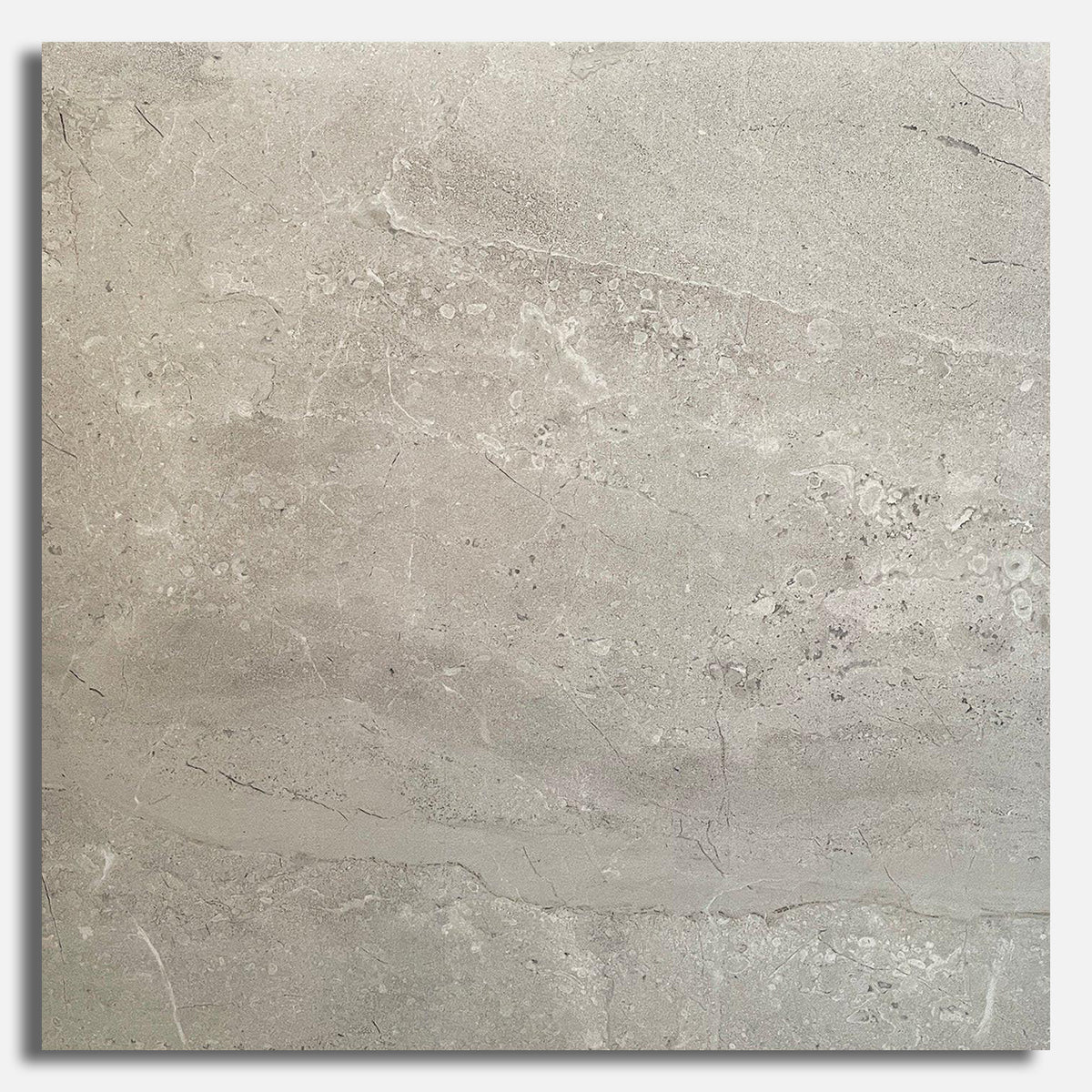 17x17 Solstica Gris Matte Stone Look Color Ceramic Tile - American Tile Depot