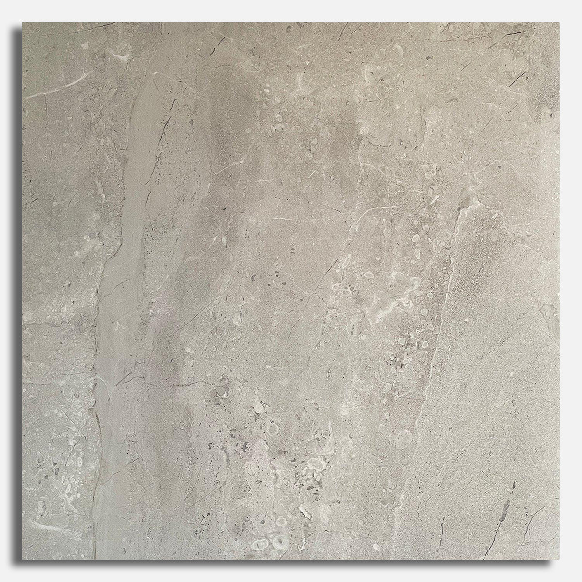 17x17 Solstica Gris Matte Stone Look Color Ceramic Tile - American Tile Depot