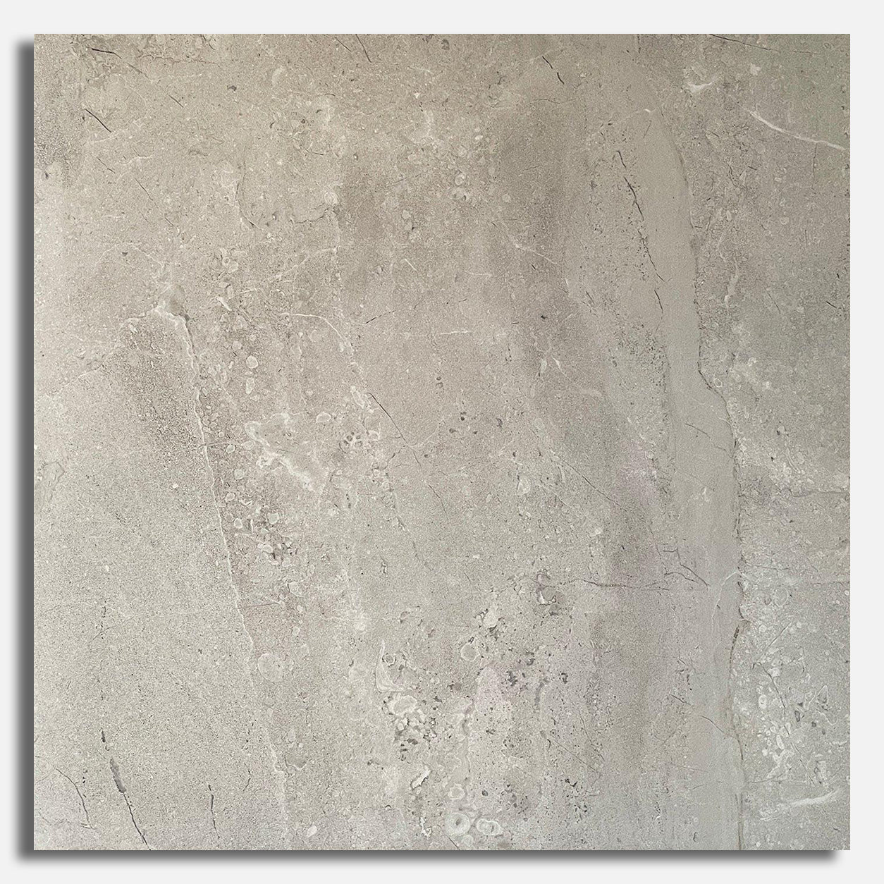 17x17 Solstica Gris Matte Stone Look Color Ceramic Tile - American Tile Depot