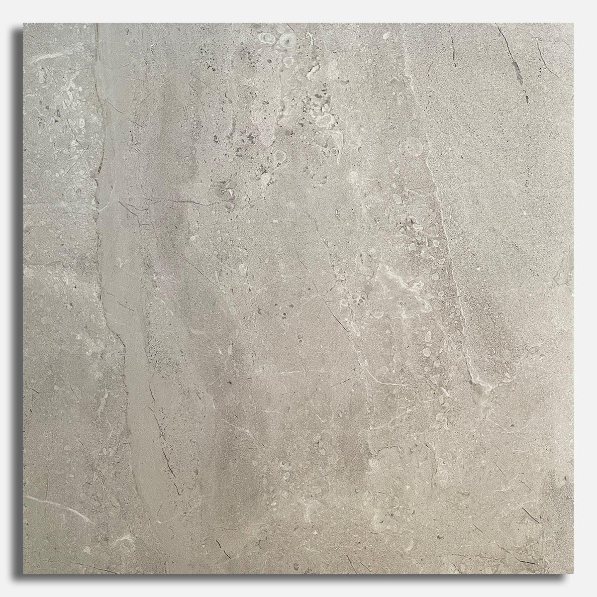 17x17 Solstica Gris Matte Stone Look Color Ceramic Tile - American Tile Depot