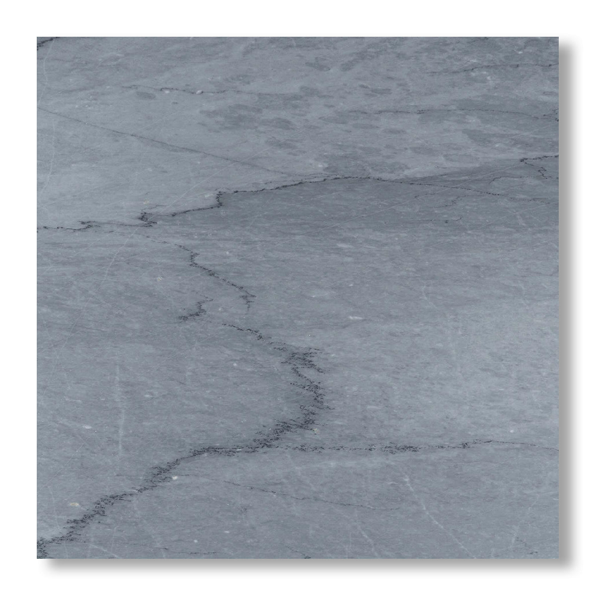 18x18 Bardiglio Imperiale Marble Honed Tile - American Tile Depot