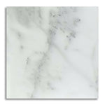 18x18 Bianco Venatino Marble Polished Tile - American Tile Depot