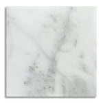 18x18 Bianco Venatino Marble Polished Tile - American Tile Depot