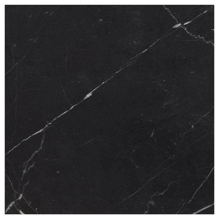 18x18 Black Marquina Marble Honed Tile 18x18 Black Marquina Marble Honed Tile - American Tile Depot
