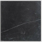 18x18 Black Marquina Marble Polished Tile 18x18 Black Marquina Marble Polished Tile - American Tile Depot