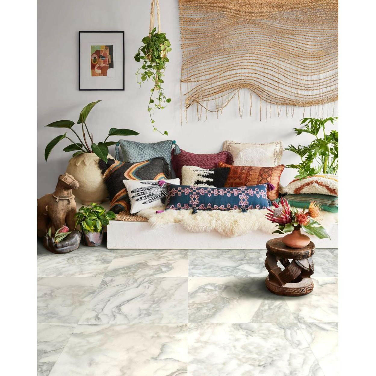 18x18 Calacatta Oliva Marble Honed Tile 18x18 Calacatta Oliva Marble Honed Tile - American Tile Depot