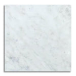 18x18 Carrara White Marble Polished Tile - American Tile Depot