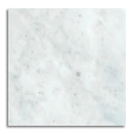 18x18 Carrara White Marble Polished Tile - American Tile Depot