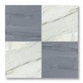 12x12 Bardiglio & Calacatta Gold Honed