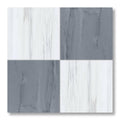 18x18 Bardiglio & Bianco Dolomite Honed