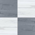 18x18 Bardiglio & Bianco Dolomite Honed