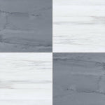 18x18 Checkerboard Tile - Bardiglio Imperiale & Bianco Dolomite Honed Marble 18x18 Checkerboard Tile - Bardiglio Imperiale & Bianco Dolomite Honed Marble - American Tile Depot