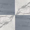18x18 Bardiglio & Italian Statuary Polished