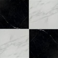 18x18 Marquina & Asian Statuary Honed
