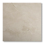 18x18 Crema Marfil Marble Polished Tile - American Tile Depot