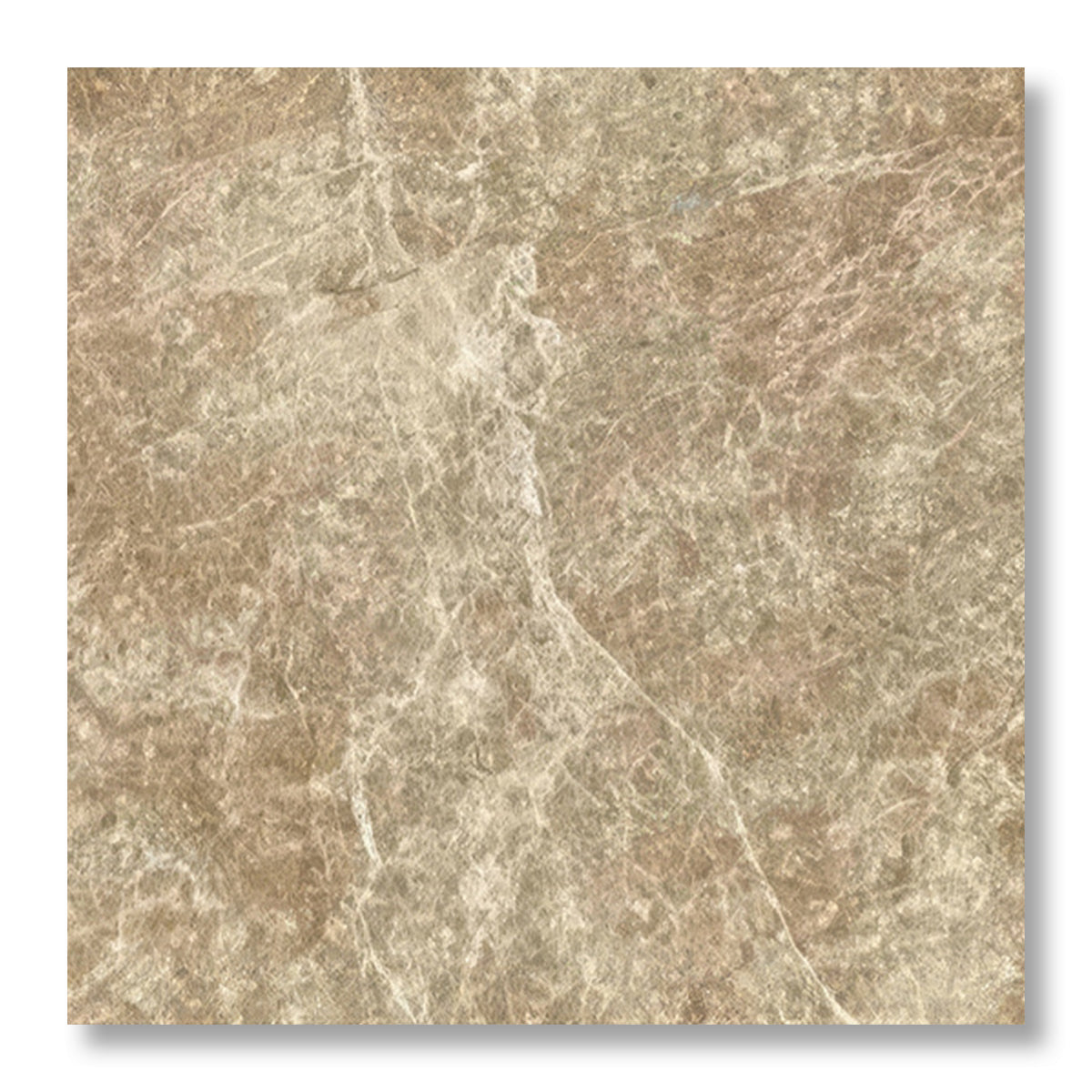 18x18 Emperador Light Marble Polished Tile - American Tile Depot