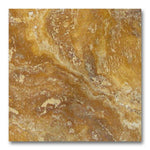 18x18 Gold / Yellow Travertine Filled & Honed Tile 18x18 Gold / Yellow Travertine Filled & Honed Tile - American Tile Depot