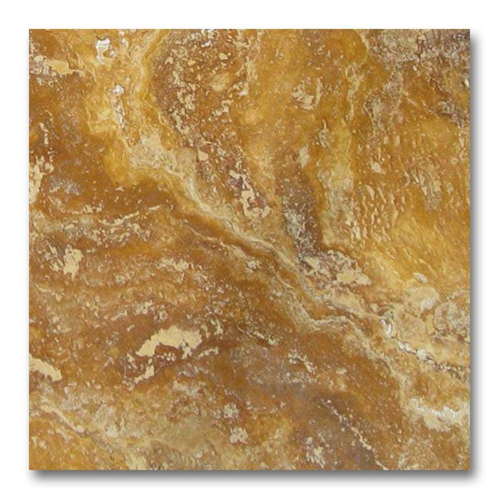 18x18 Gold / Yellow Travertine Filled & Honed Tile 18x18 Gold / Yellow Travertine Filled & Honed Tile - American Tile Depot