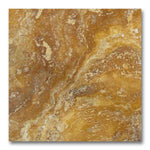 18x18 Gold / Yellow Travertine Filled & Honed Tile 18x18 Gold / Yellow Travertine Filled & Honed Tile - American Tile Depot