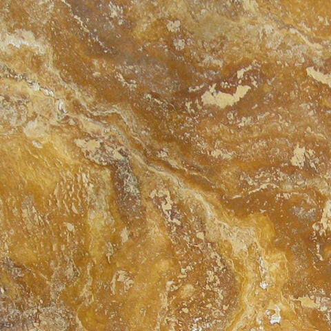 18x18 Gold / Yellow Travertine Filled & Honed Tile 18x18 Gold / Yellow Travertine Filled & Honed Tile - American Tile Depot