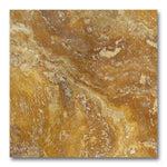 18x18 Gold / Yellow Travertine Filled & Honed Tile 18x18 Gold / Yellow Travertine Filled & Honed Tile - American Tile Depot